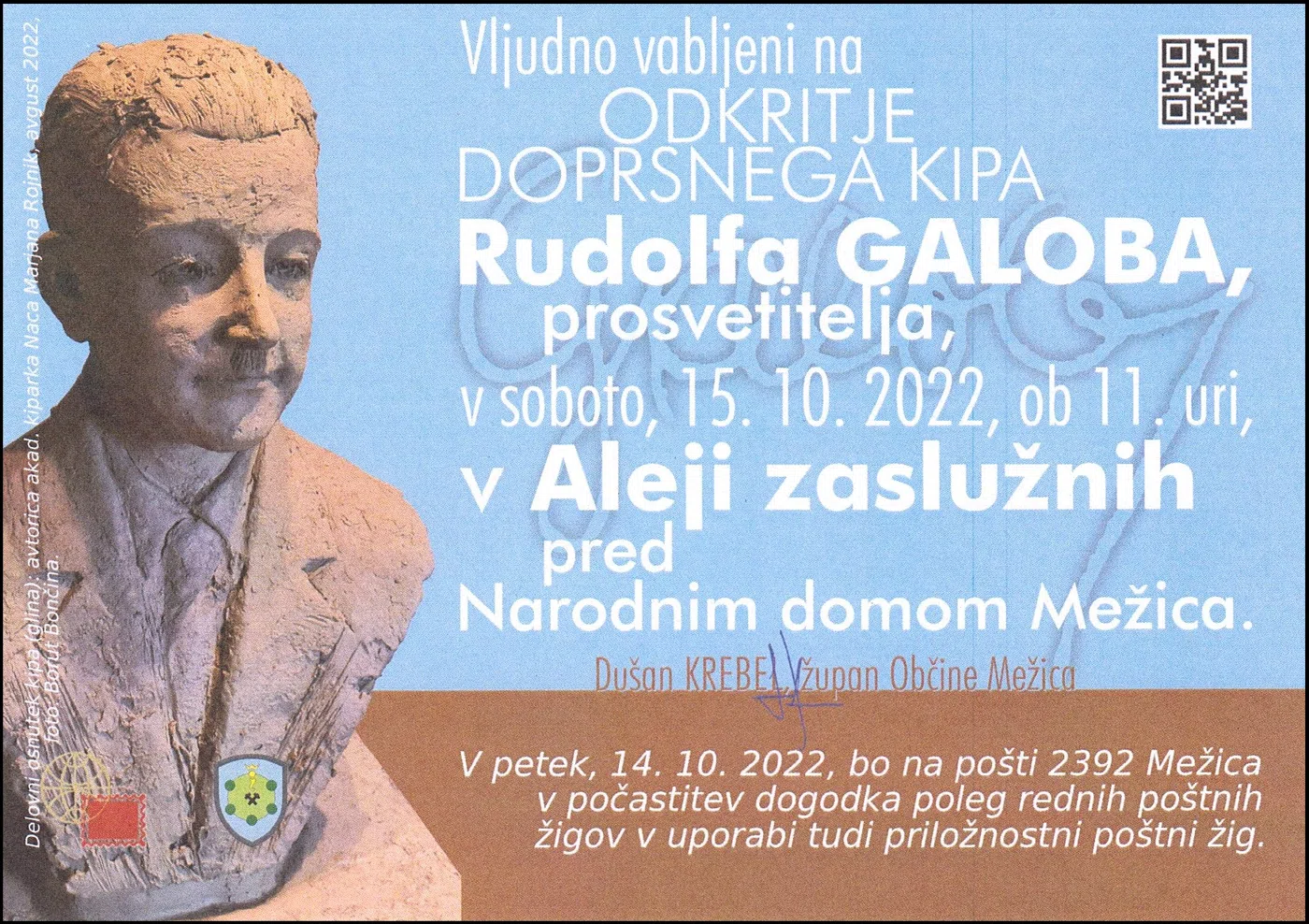 RUDOLF GALOB - ZA KOROŠKO ZASLUŽEN MOŽ